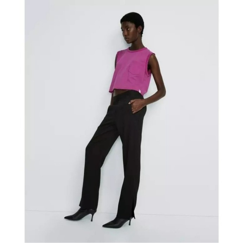 Rag & Bone New York Cameron Crepe Pants Black US 8